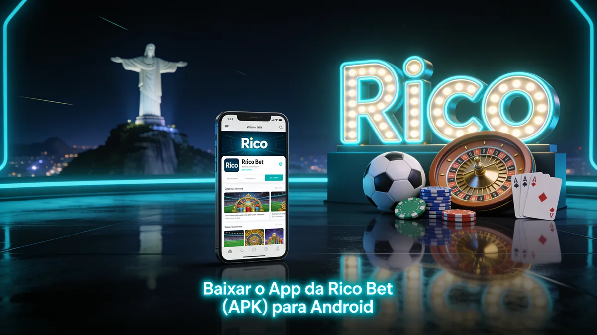 Baixar o App da Rico Bet (APK) para Android para jogadores no Brasil